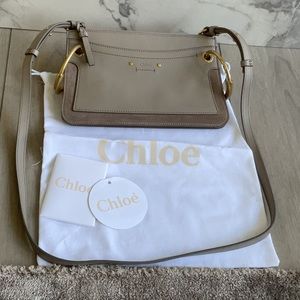 AUTHENTIC Chloe Mini Roy Bag in Motty Grey